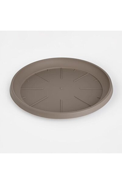 BAMI NETWORK Farfurie ghiveci flori plastic mocca 28.1x2.8cm