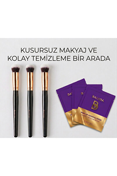 nascita Oval Concealer Brush (Code:136) (Set of 3)