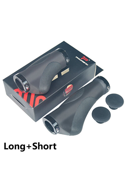 Choice1 1 long 1 short Bicycle Handlebar Grips TPR Comfy City Mountain Bike S...