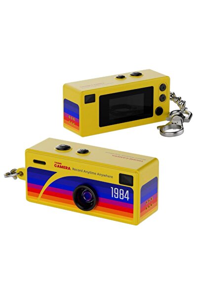 Choice No TF card Yellow Magecam Digital Camera 0.96 Inch Keychain Camera Ret...