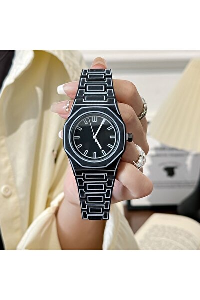 Choice black Men's and Women's Casual, Simple and Fashionable Silicone Strap,...