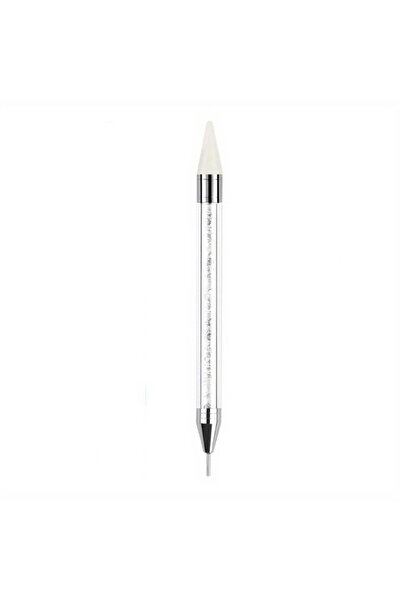 Choice WHITE Rhinestone Picker Dotting Pen, Dual-ended Rhinestone Gems Crysta...