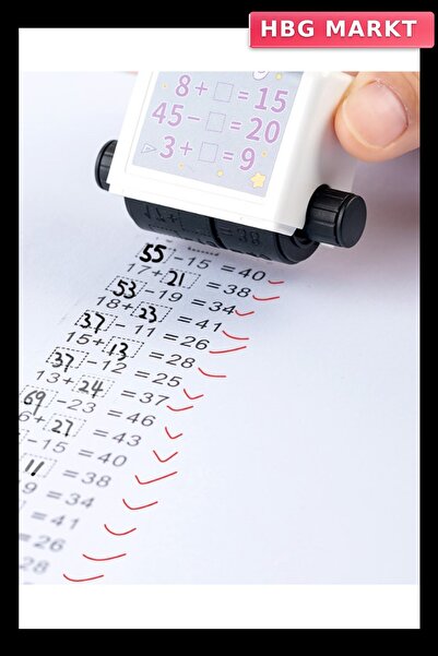 Matematik İşlem Rulosu Boşluk Doldurmalı Set