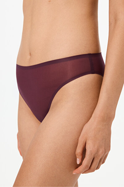 Penti Traceless Burgundy Zerogram Slip Panties