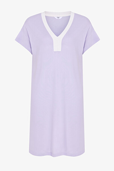 Penti Lila Collagen Short Sleeve Nightgown