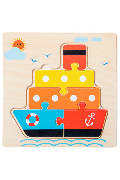 Choice1 AV-16 Baby Wooden 3D Puzzles Tangram Shapes Learning Educational Cart...