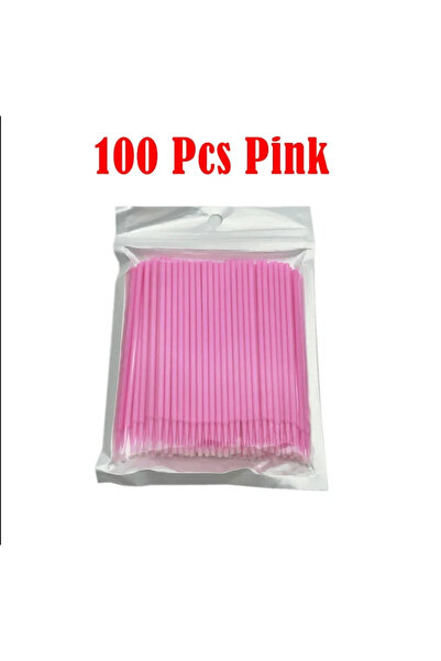 choice2 pink 100Pcs/Bottle Dental Disposable Micro Brushes Applicators Micro ...