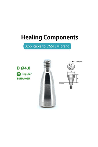 Choice41 TSHA403R JNSUR Dental Healing Components Implant Accessories Compati...