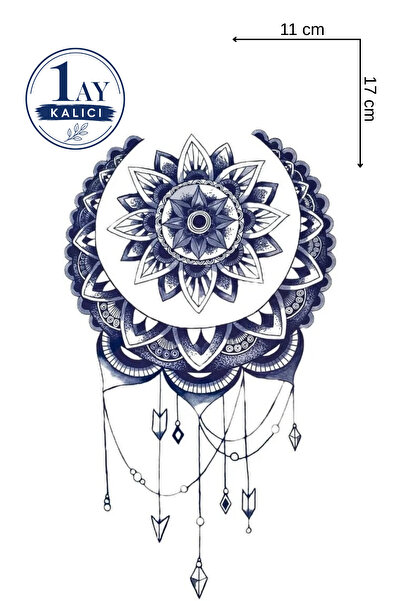 Barly 30 Gün / 1 Ay Kalıcı Düş Kapanı Figürlü Geçici Dövme Tattoo(24 SAAT IÇE...