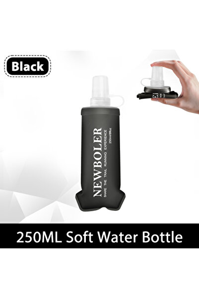 Choice 250ML 150/250/500ml Sport Water Bottle TPU Folding Soft Flask Drink Po...