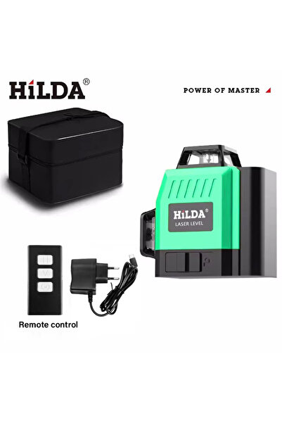Choice1 HILDA LS152 HILDA Laser Level Mini 12 Lines 3D Self-Leveling 360 Hori...