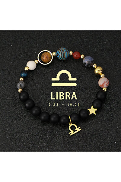 Choice 18-19cm Libra New Universe Eight Planets 12 Constellation Bracelets fo...