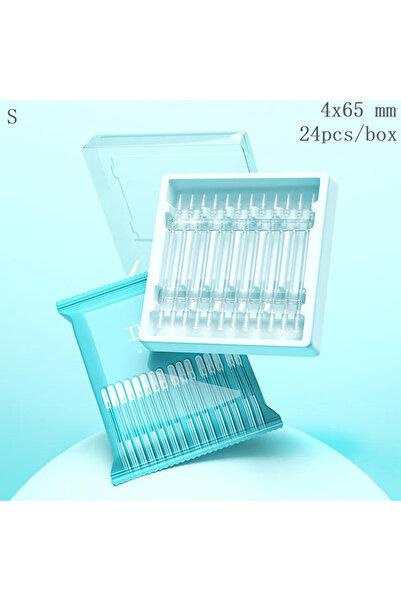 Choice S 24pcs/box Disposable Sticky Ear Swabs Pick Reusable Ear Cleaner Soft...