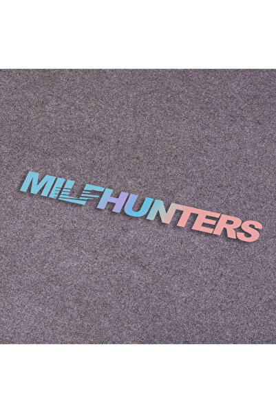 Choice ملصقات تزيين السيارة بالليزر MILFHUNTERS مقاس 98.5 سم × 8.8 سم، ملصقات...