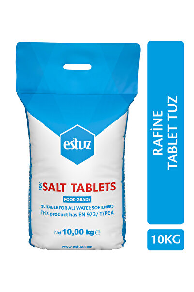 Estuz Rafine Tablet Tuz 10 Kg.