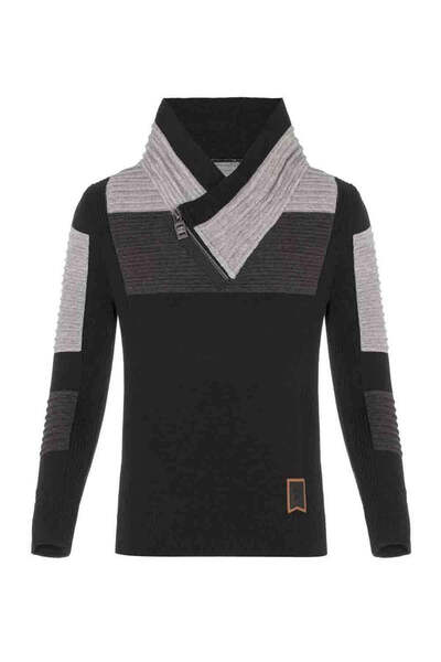 Cipo&Baxx Bp108 Shawl Collar Children's Sweater