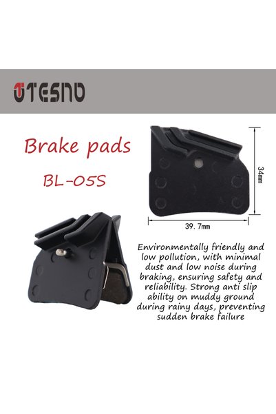 Choice BL-05S Shimano Compatible Metal Ceramic Disc Brake Pads for MTB Ebike ...