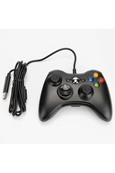 Choice وحدة تحكم ألعاب بأسلاك سوداء لجهاز Xbox 360، وحدة تحكم ألعاب بأسلاك US...