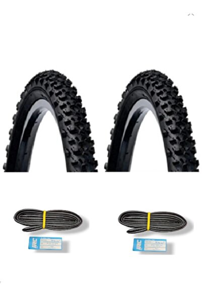 Service 24 Jant Bisiklet Lastik Seti 2 Dış Lastik 2 İç Lastik 24x1.95 / 2.125...