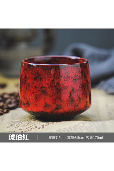 Choice <200ml 1PC B Colorful Reactive Glaze Ceramic Coffee Mug Ceramic Espres...