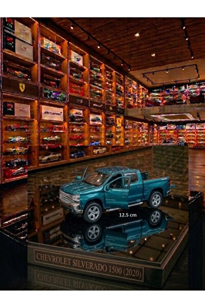 OYUNCAKSAHİLİ CHEVROLET SİLVERADO PİCKUP JİP KNSMART 12.5CM DİECAST KOLEKSİYO...