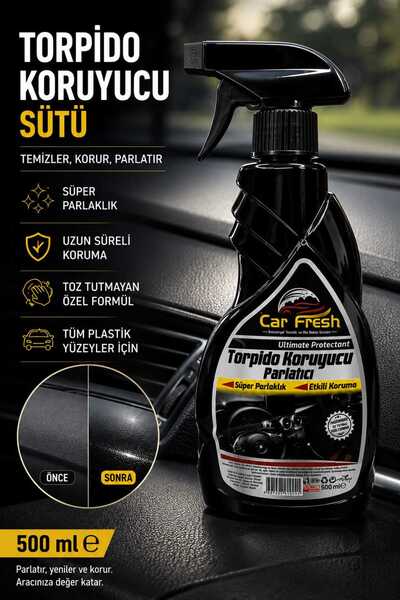 CAR FRESH OTO BAKIM ÜRÜNLERİ Torpido Koruyucu Parlatıcı 500 ml
