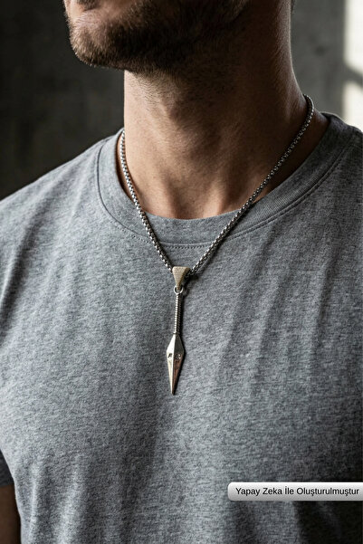 Begondio Handcrafted Stainless Steel Chain Men's Necklace