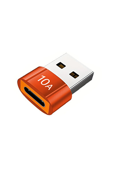 Choice1 محولات شحن USB صغيرة برتقالية اللون من نوع A إلى USB C، سهلة التوصيل ...