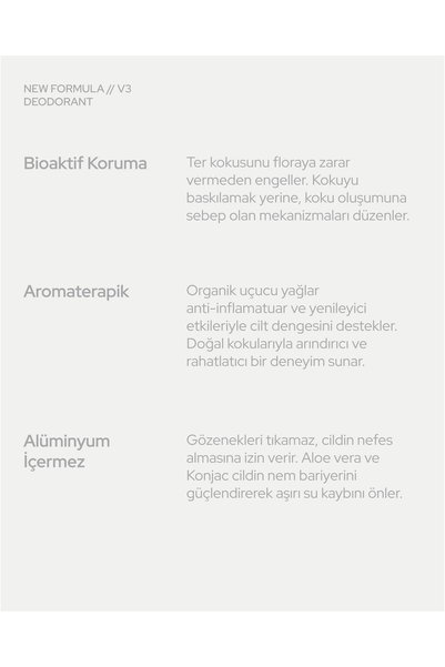 Loupe Organics Deo83 60 ml | Bioaktif Deodorant. Sertifikalı Organik. %100 Doğal | Yasemin. Bergamot. Gül.
