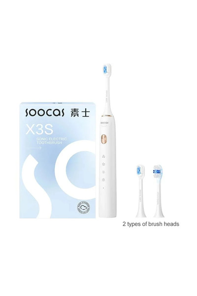 Choice WHITE SOOCAS X3S Adult Sonic Electric Smart Toothbrush IPX8 Waterproof...