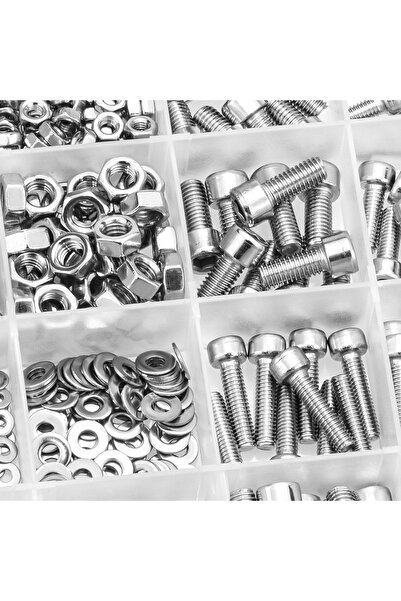 Choice Metric Bolt Assortment M2 M3 M4 M5 Stainless Steel Screws Nuts and Was...