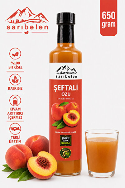 sarıbelen Şeftali Özü 650 g