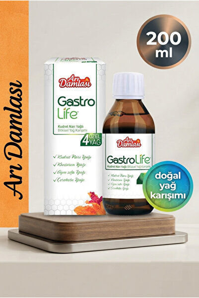 Arı damlası GastroLife Kudret Narı Yağı Kantaron Aynısefa Çörekotu Yağı 4'lü ...