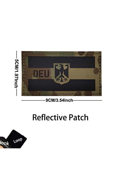 Choice5 HK103-03-Eagle CP Germany Flag Morale Emblem German Eagle DEU Patches...