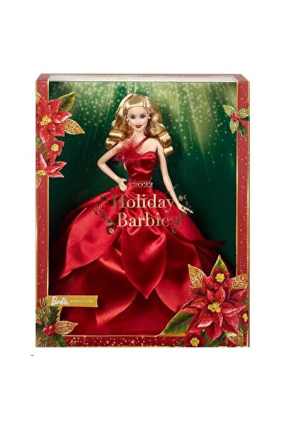Barbie 2022 Mutlu Yıllar Bebeği Sarışın HBY03