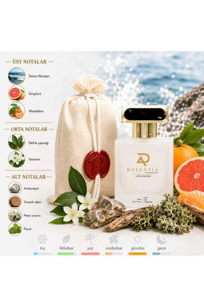Rosentia LUXE EDITION LX42 (POCO RABANNE INVICTUS) MUADİLİ ERKEK PARFÜMÜ 50ML...