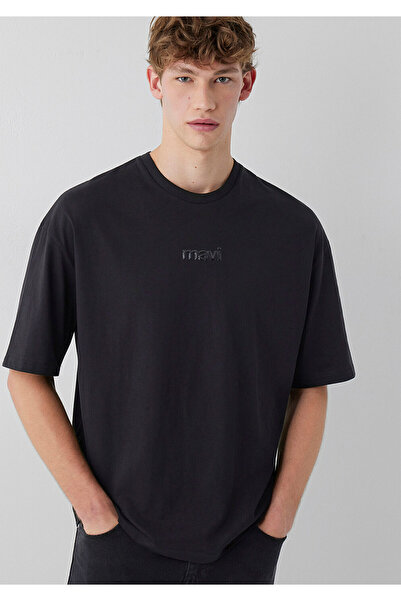 Mavi M0613553 Printed T-Shirt Men's T-Shirt Black