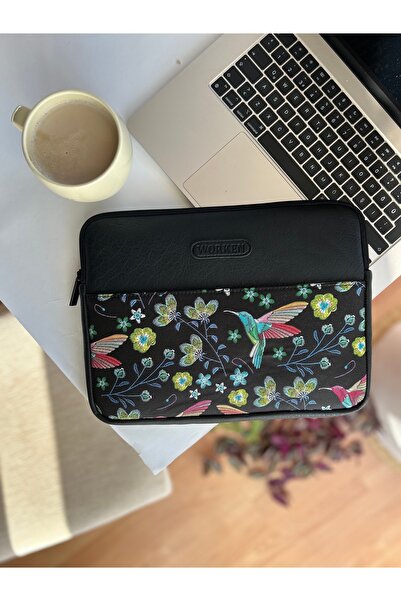 worken 11 & 11.5 Inç Tablet Kılıfı, Ipad Kılıf Macbook Air-pro Kılıf, Kuş Mot...