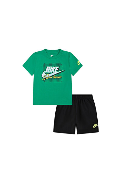 Nike B NSW AYG W ΣΕΤ ΣΟΡΤΣ ΤΑΦΤΑ 86M991-023 Πολύχρωμο