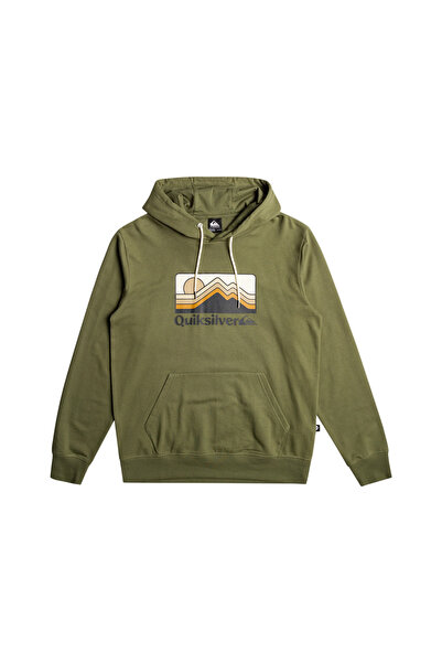 Quiksilver QS Φούτερ με κουκούλα με σχέδιο Ορεινού Ντεγκραντέ EQYSF03153-GPH0...