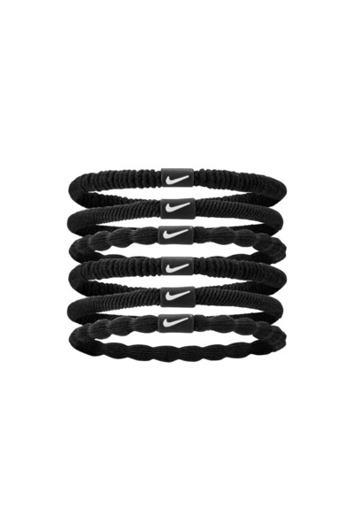 Nike ΕΛΑΣΤΙΚΟ ΛΑΣΤΙΧΑΚΙ ΜΑΛΛΙΩΝ 6 ΤΕΜ. N.100.9194-091 Μαύρο