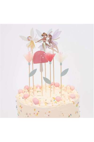 Meri Meri - Fairy Cake Topper - Peri Kızı Pasta Süsü
