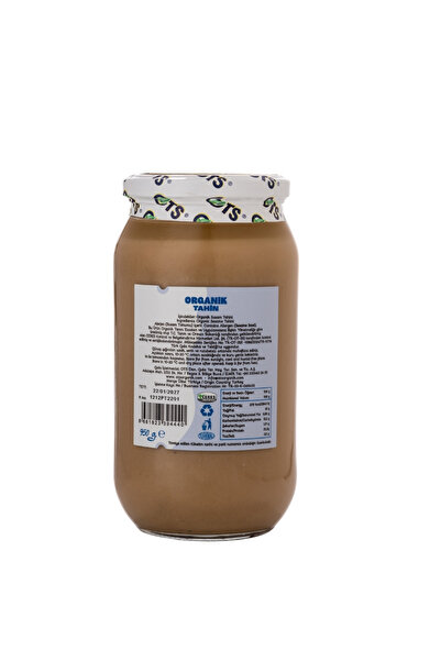 OTS Organik Tahin 950 gr (Organik Sertifikalı, Pestisit Analizli)