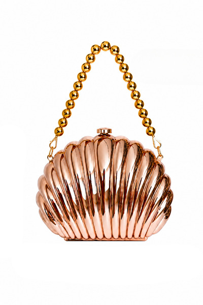 GZ GAIBAG Kadın İstiridye Çanta | Rose Clutch