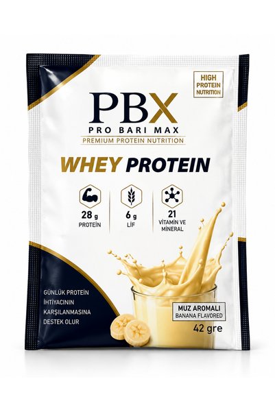 Pro Bari Max Whey Protein 30-Pack Mix - Various Flavors, Ideal Supplement for Muscle Development and Fitness