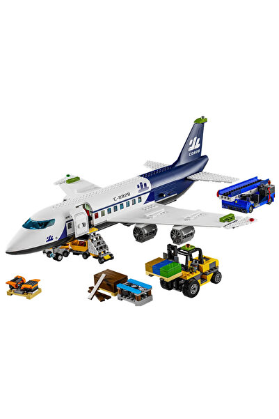 Choice bagged Creative City Airbus Cargo Aircraft Plane Building Blocks Air A...