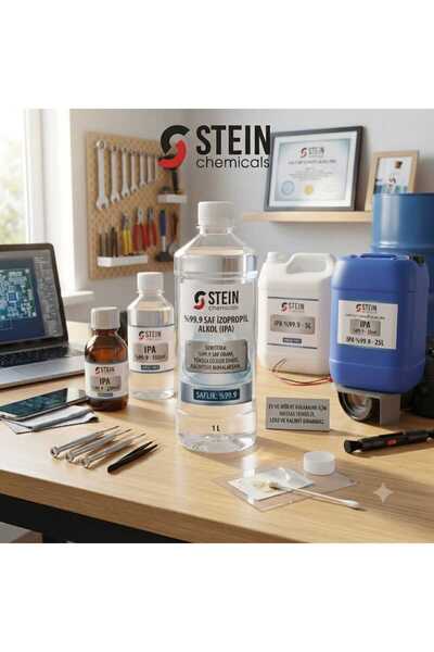 STEİN SLC115 %99,9 Saf İPA İZOPROPİL ALKOL, ENDÜSTRİYEL VE ELEKYOTNİK TEMİZLE...
