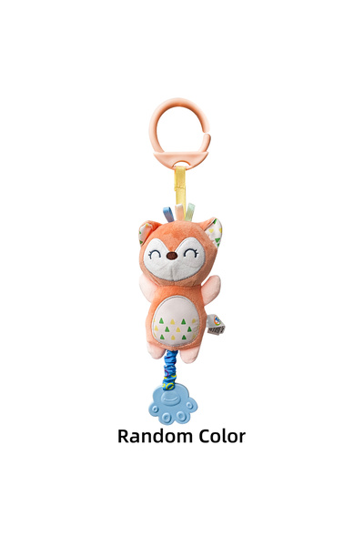 Choice fox Baby Toy Plush Rattle Hanging Wind Chimes Newborn Soft Hanging Cri...