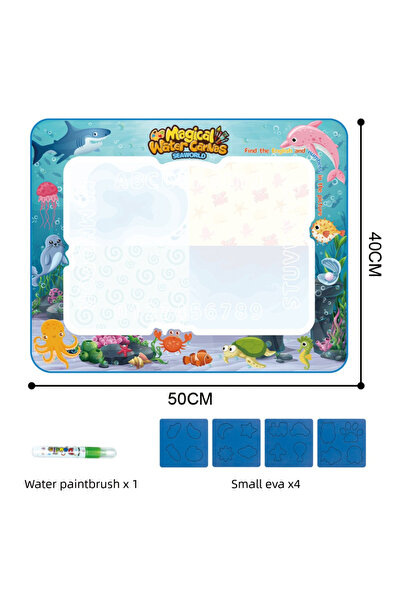 Choice1 50x40cm Seaworld Magic Water Drawing Mat Extra Large Water Doodle Toy...
