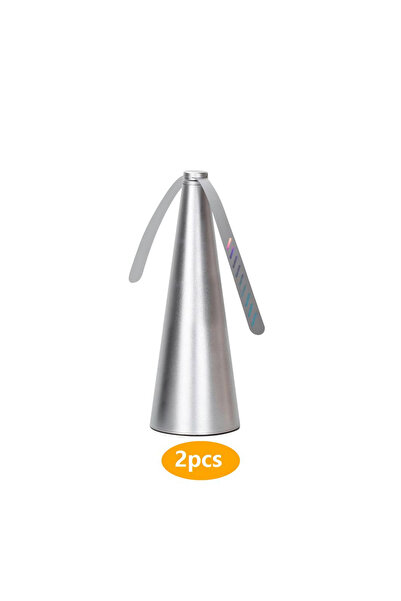 Choice 2pcs Silver Outdoor Fly Bug Repeller Kitchen Dining Table Meal Pest Fa...